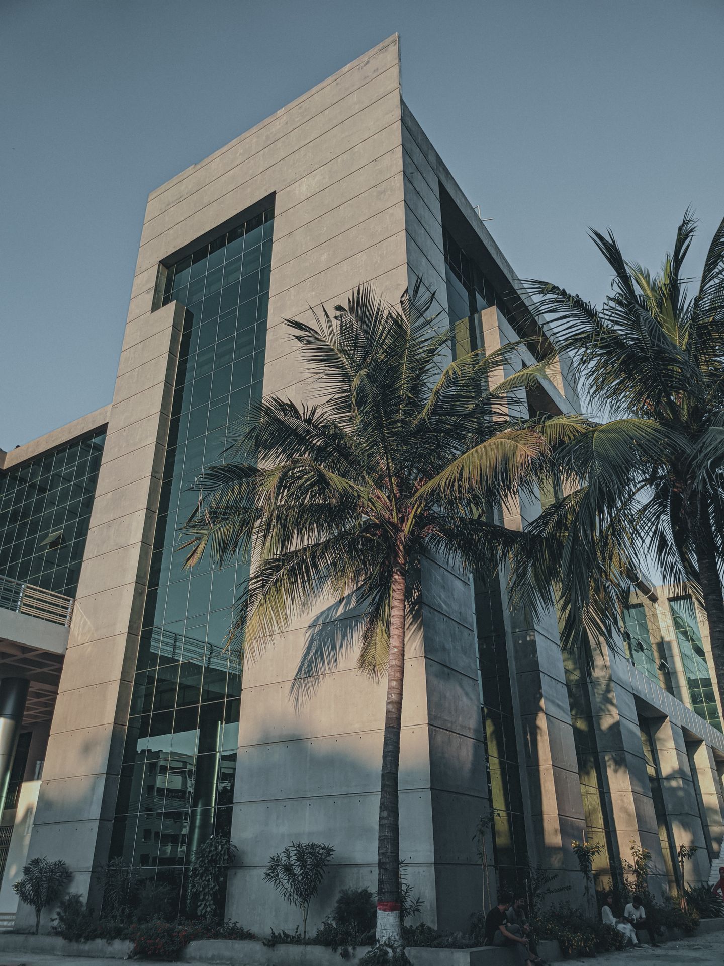 Exterior of a commercial office building in Bengaluru